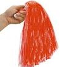 1 POM PON ROSSO SU CARTONCINO